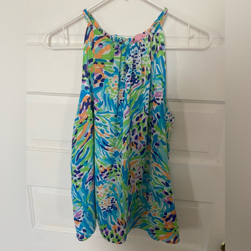 Lily Pulitzer, colorful, lightweight, summer tank